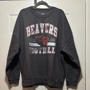 Beavers Football Crewneck Sweatshirt